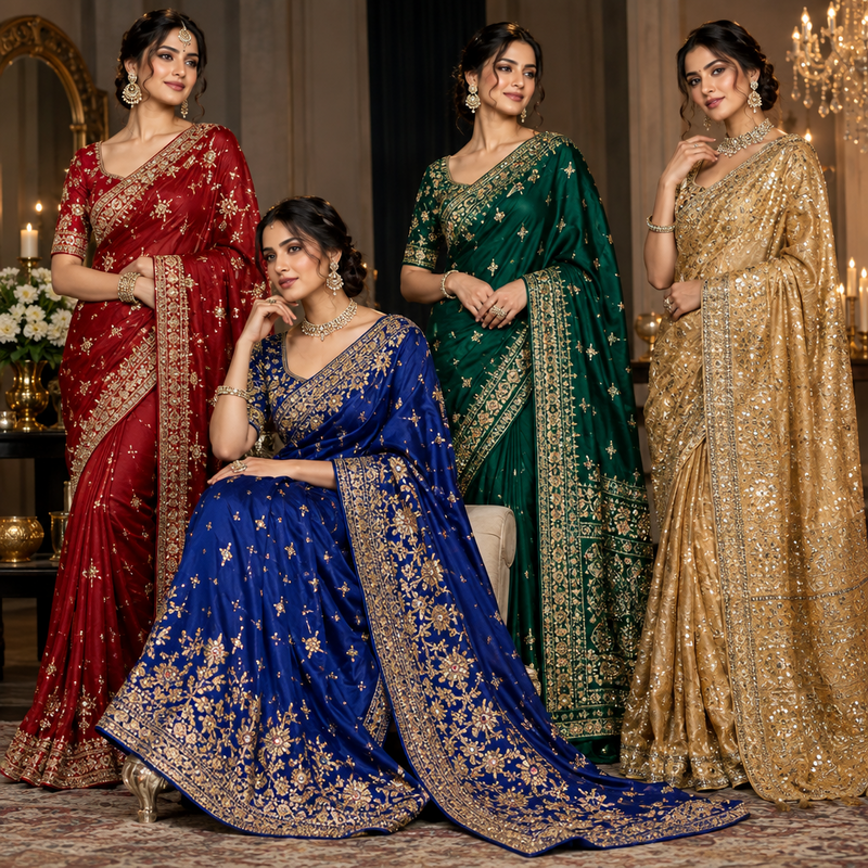 Party Wear Sarees